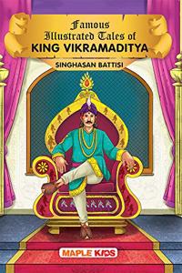 Vikramaditya Stories (Illustrated) for Kids -  Singhasan Battisi