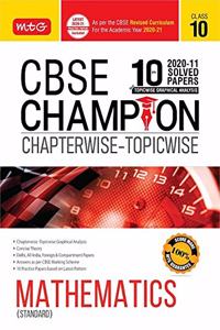 10 Years CBSE Champion Chapterwise-Topicwise Mathematics Standard Class- 10