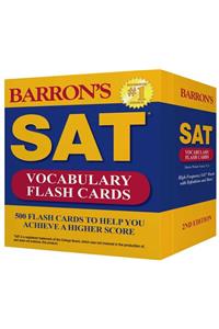 Barron's SAT Vocabulary Flash Cards: 500 Flash Cards to Help You Achieve a Higher Score