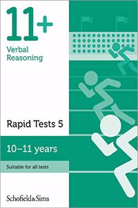 11+ Verbal Reasoning Rapid Tests Book 5: Year 6, Ages 10-11