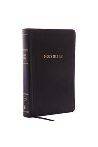 KJV Holy Bible: Personal Size Giant Print with 43,000 Cross References, Black Bonded Leather, Red Letter, Comfort Print (Thumb Indexed): King James Version