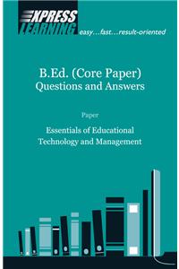 Essentials of Educational Technology and Management