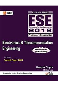 UPSC ESE 2018 Electronics & Telecommunication Engineering