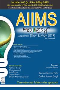 AIIMS MedEasy Supplement (Nov & May 2019) with Explanation