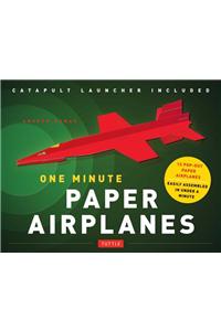 One Minute Paper Airplanes Kit