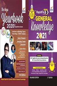 The Mega Yearbook 2020 with Rapid General Knowledge 2021 Combo for UPSC/ State PCS/ SSC/ Banking/ BBA/ MBA/ Railways/ Defence/ Insurance