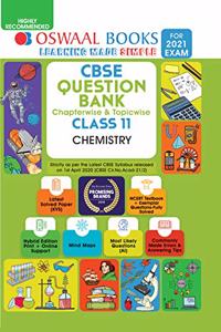 Oswaal CBSE Question Bank Class 11 Chemistry (Reduced Syllabus) (For 2021 Exam)