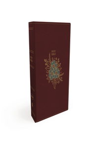 NKJV, Thinline Bible, Compact, Leathersoft, Burgundy, Red Letter, Comfort Print