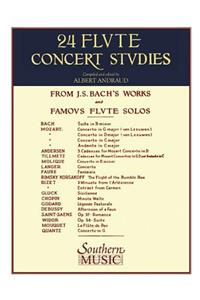 24 Flute Concert Studies