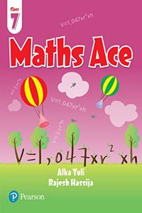 Maths Ace for CBSE class 7 by Pearson