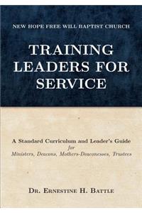 Training Leaders For Service
