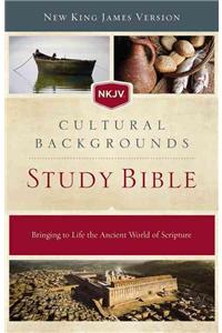 NKJV, Cultural Backgrounds Study Bible, Hardcover, Red Letter