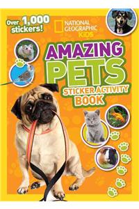 National Geographic Kids Amazing Pets Sticker Activity Book