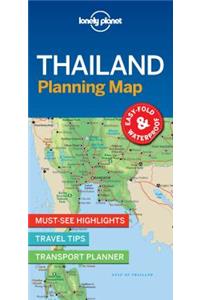 Lonely Planet Thailand Planning Map 1