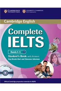 Complete IELTS Bands 4–5 Student's Book with Answers with CD-ROM