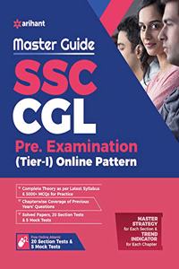 Master Guide SSC CGL Combined Graduate Level Tier-I online pattern