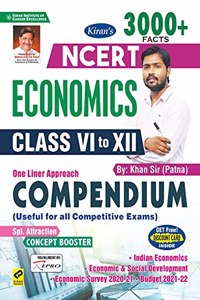 NCERT Class VI-XII Economics (E) One liner Approach Compendium (By Khan Sir)