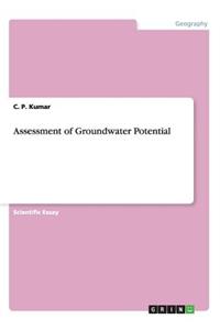 Assessment of Groundwater Potential