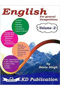 English Volume-2 For General Competitions
