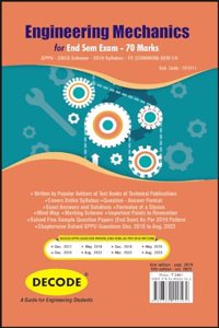 Decode Engineering Mechanics(END-SEM EXAM)for SPPU 15 Course (FE - I - Common -101011 )