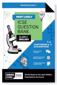 Icse Most Likely Question Bank Biology for 2025 Examination Class X