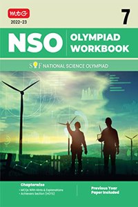 National Science Olympiad (NSO) Work Book for Class 7 - Quick Recap, MCQs, Previous Years Solved Paper and Achievers Section - Olympiad Books For 2022-2023 Exam
