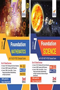 Class 7 Foundation Course Science & Mathematics for IIT-JEE/ NTSE/ Olympiad - 3rd Edition