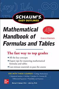 Schaum's Easy Outline Of Mathematical Handbook Of Formulas And Tables, Revised Edition