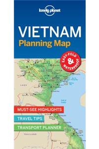 Lonely Planet Vietnam Planning Map