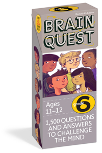 Brain Quest 6th Grade Q&A Cards