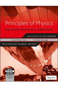 Principles Of Physics, International Student Version, 10th Ed