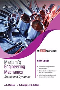 Engineering Mechanics Statics and Dynamics, 9ed, (An Indian Adaptation)