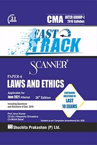 Scanner CMA Inter Group-I Paper-6 Laws and Ethics