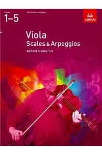 Viola Scales & Arpeggios, ABRSM Grades 1-5