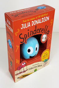 Spinderella Book & Plush Set