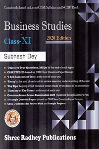 Business Studies For Class 11 (Examination 2020-2021)