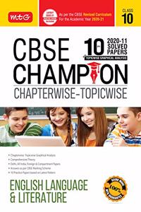 10 years CBSE Champion Chapterwise - Topicwise English Language & Literature - Class 10