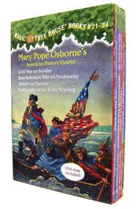  Magic Tree House Boxed Set, Books 9-12: Dolphins at Daybreak,  Ghost Town at Sundown, Lions at Lunchtime, and Polar Bears Past Bedtime:  9780375825538: Mary Pope Osborne, Sal Murdocca: Books