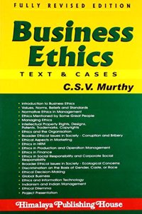 Business Ethics - Text & Cases
