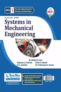 Systems in Mechanical Engineering For SPPU Sem 1 Course Code : 102003