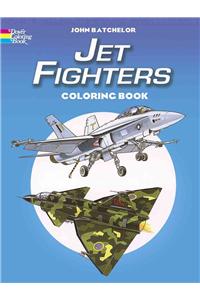 Jet Fighters Coloring Book