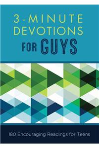 3-Minute Devotions for Guys