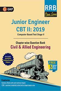 RRB (Railway Recruitment Board) Prime Series 2019 : Junior Engineer CBT 2 - Chapter-wise and Topic-Wise Question Bank - Civil & Allied Engineering