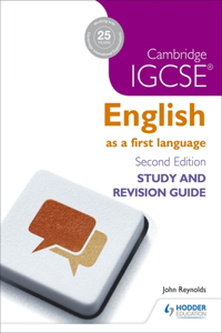 Cambridge Igcse English First Language Study and Revision Guide