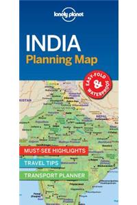 Lonely Planet India Planning Map