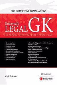 Lexis Nexis?s Legal GK (General Knowledge on Law) for Competitive Examinations by Universal - 30th Edition January 2021
