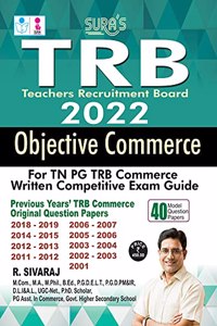 SURA`S TRB Objective Commerce for TN TRB PG Exam Books - LATEST EDITION 2022