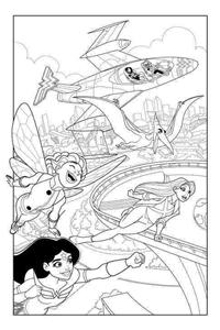 DC Super Hero Girls: A Kids Coloring Book