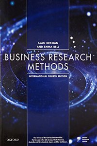 Business Research Methods, International Fourth Edition