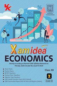 Xam Idea Economics Class 12 CBSE (2020-21) Examination